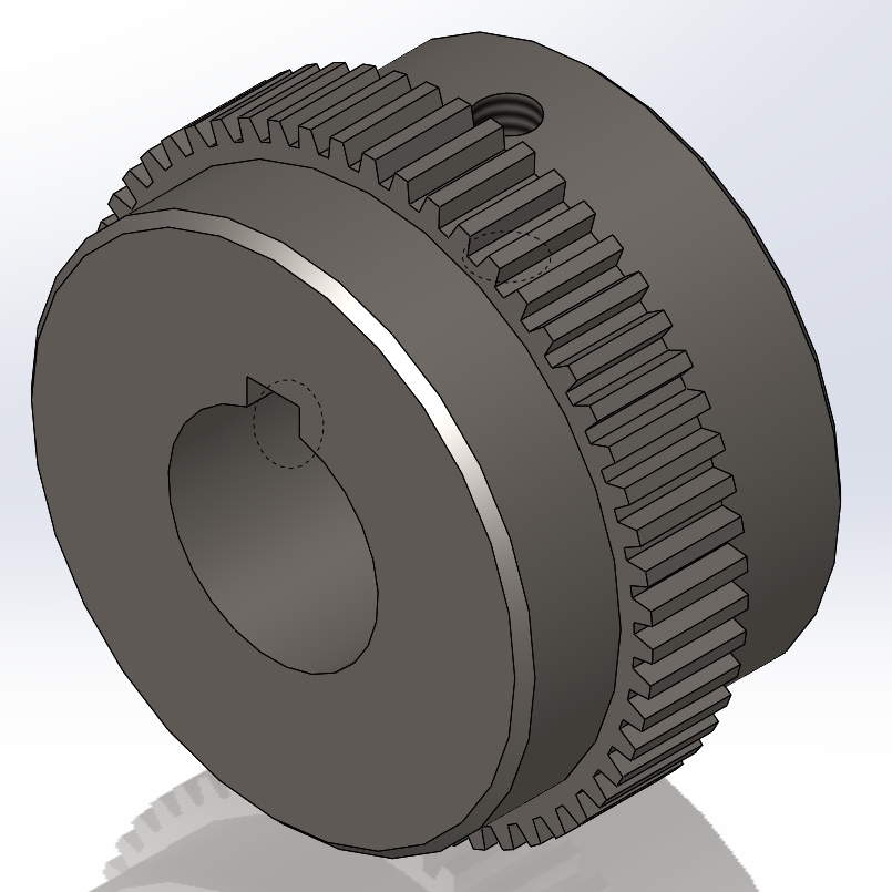 F1.5 HUB, MOTOR COUPLER, STRAIGHT SHAFT