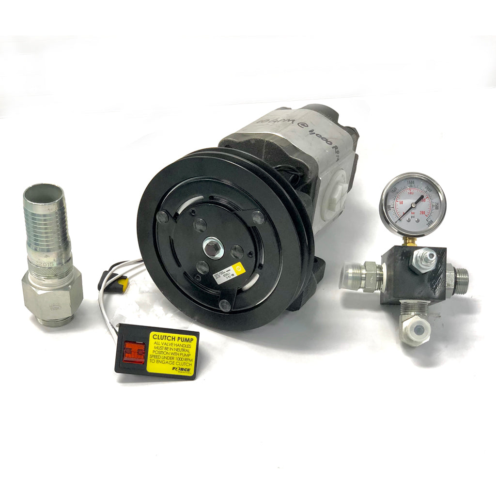 HYDRAULIC PUMP W/12V CLUTCH