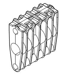 Levelwind Double Bar Block